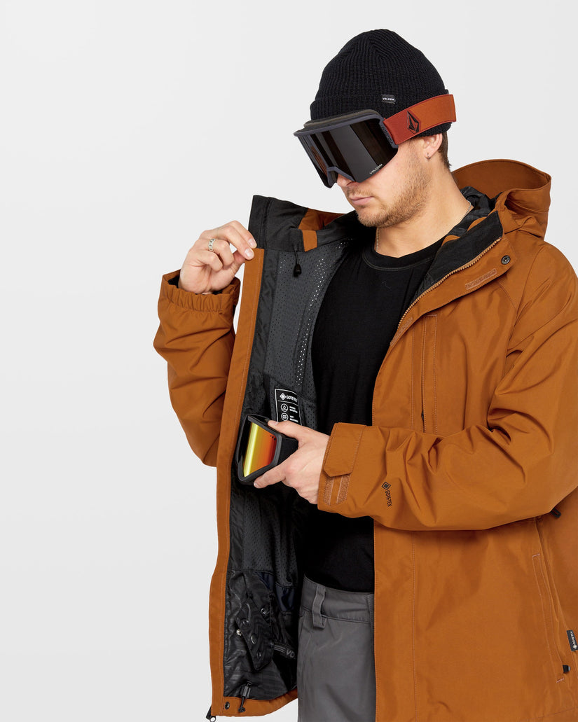 Chaqueta Dua Insulated Gore-Tex - Caramel