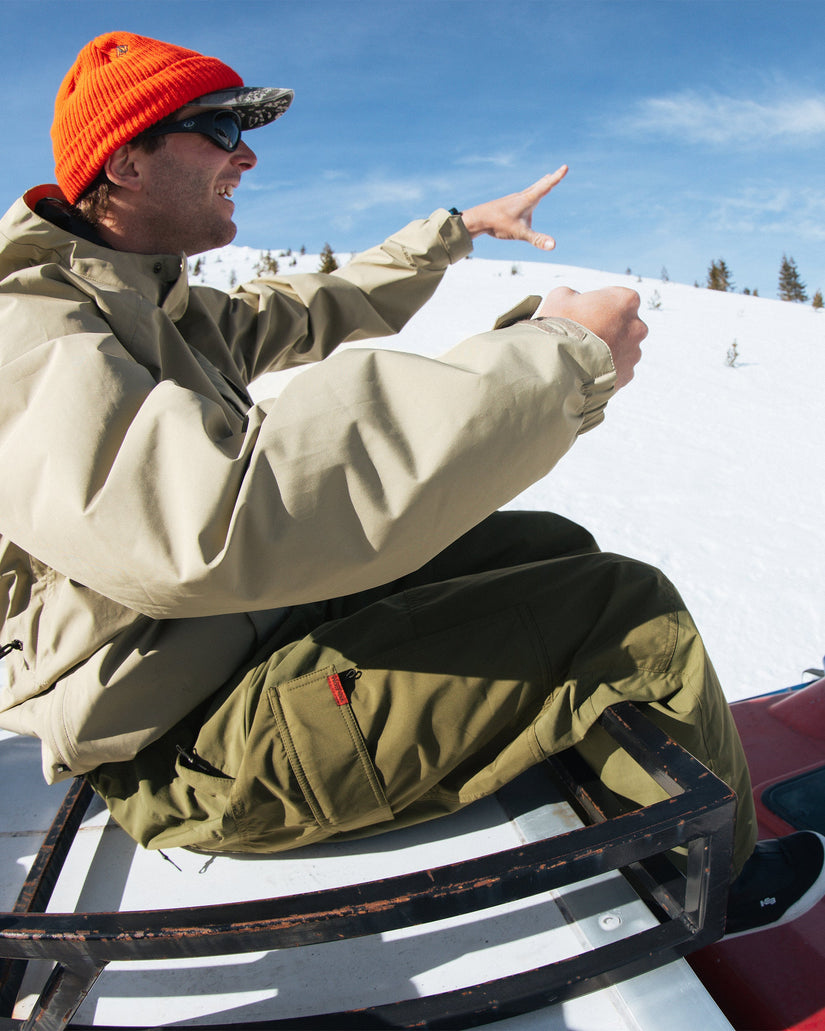 Chaqueta Gore-Tex Insulated Dua - Moss Green