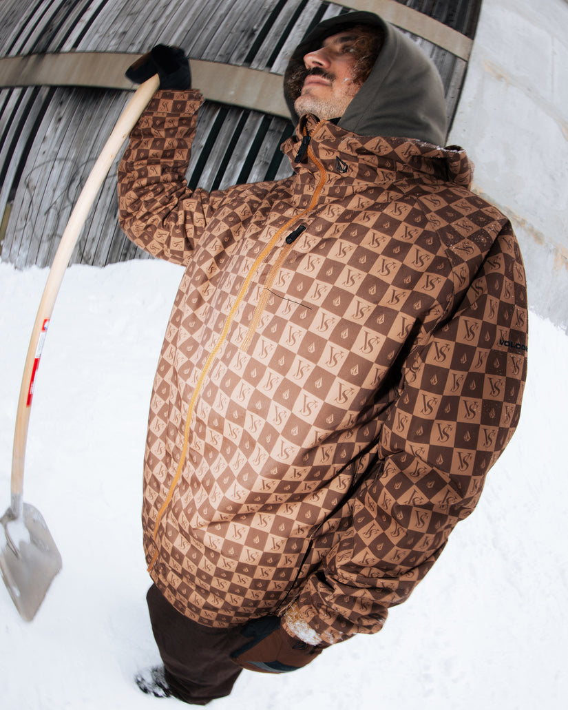 Chaqueta 2836 Insulated 10K - Brown