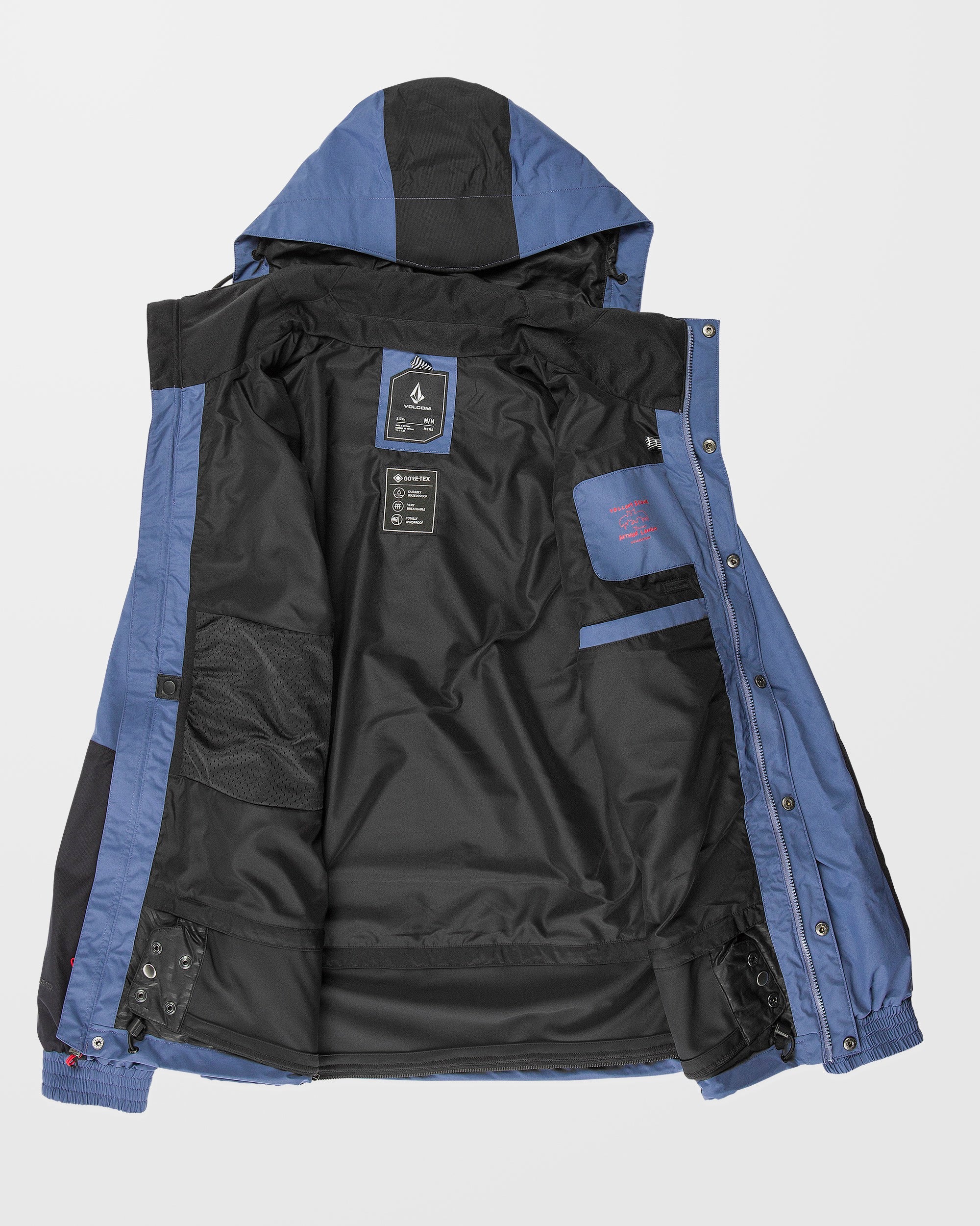 Chaqueta Longo Gore-Tex - Indigo - Hombre - Volcom España - 2 años