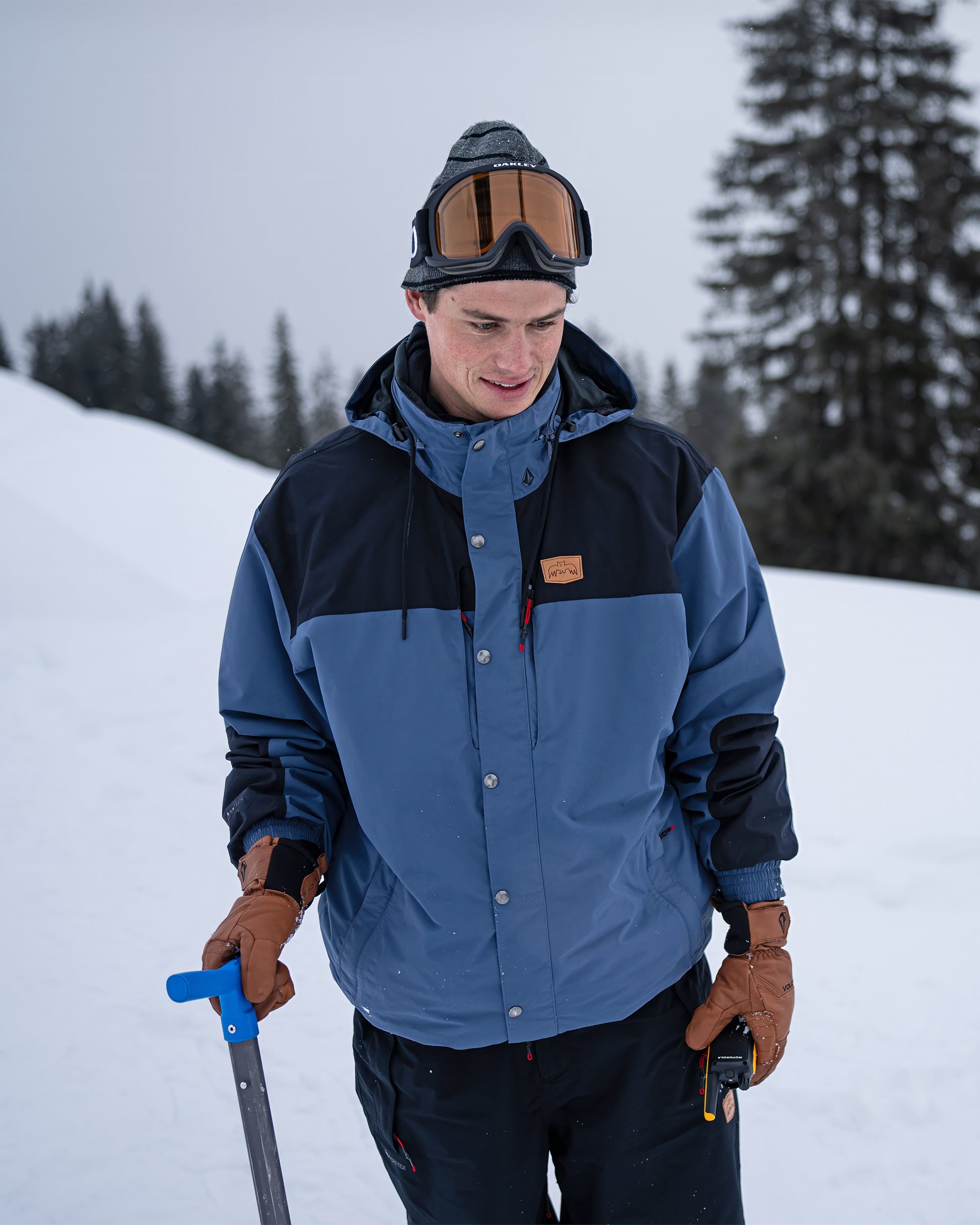 Chaqueta Longo Gore-Tex - Indigo - Hombre - Volcom España - 2 años