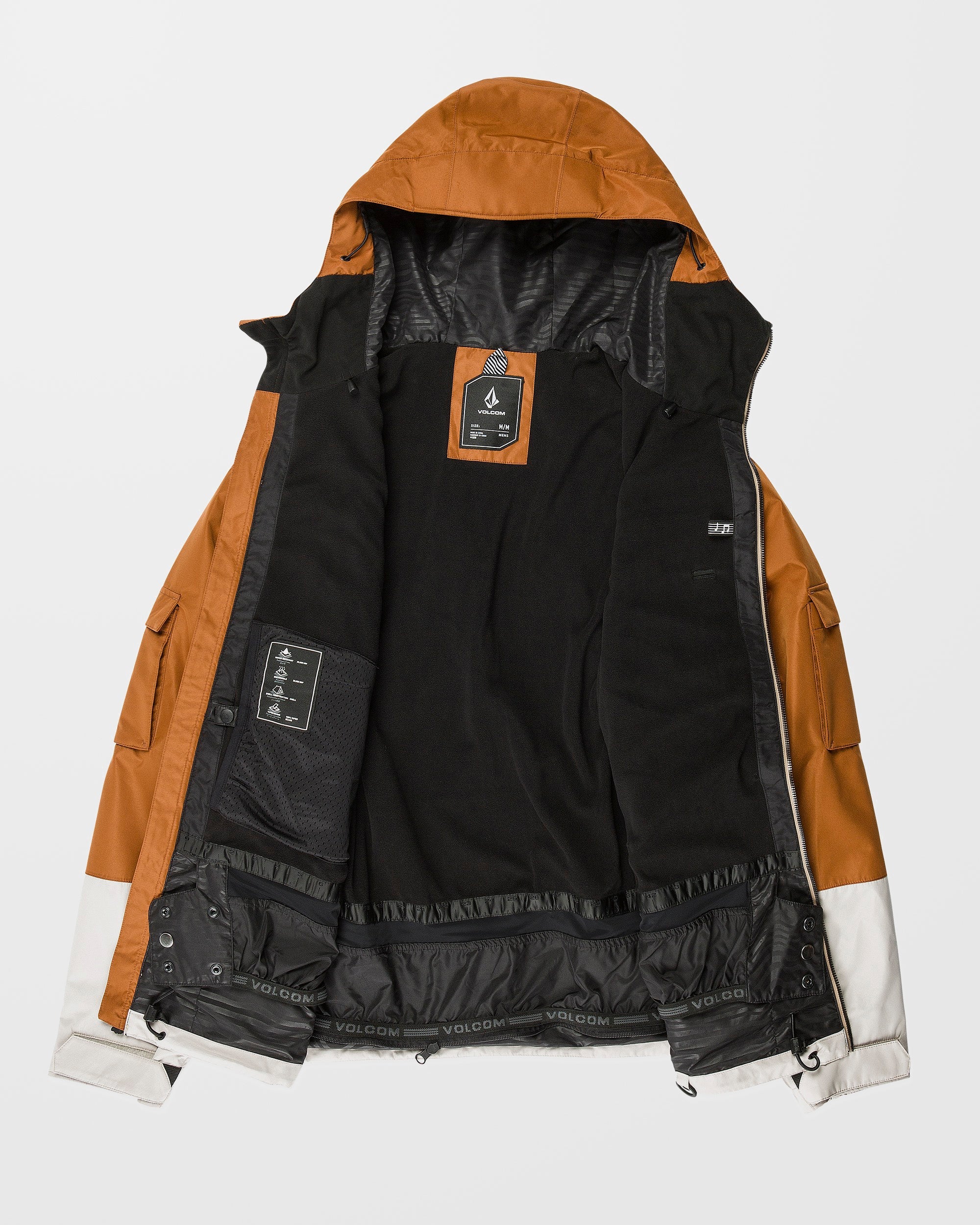 専用◇VOLCOM◇Nightbreaker 20K Jacket◇ウェア XS Chaqueta Nightbreaker 20K - Chestnut Brown - Hombre - Volcom