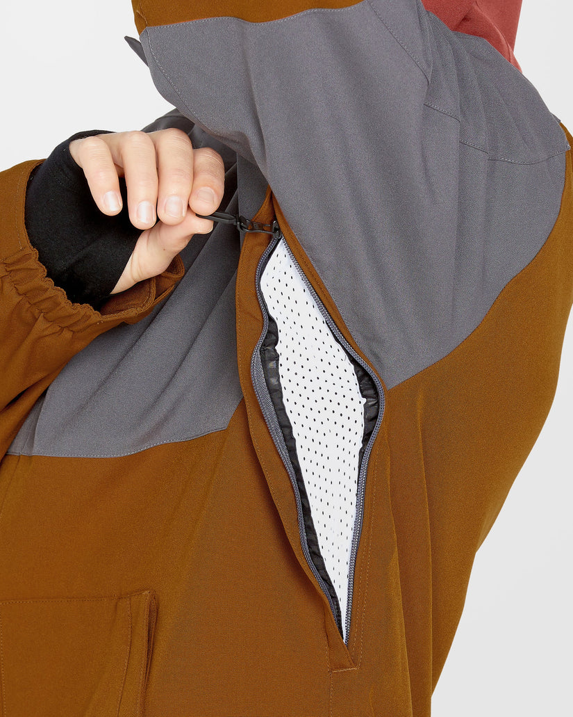 Chaqueta Brighton Full Zip - Caramel