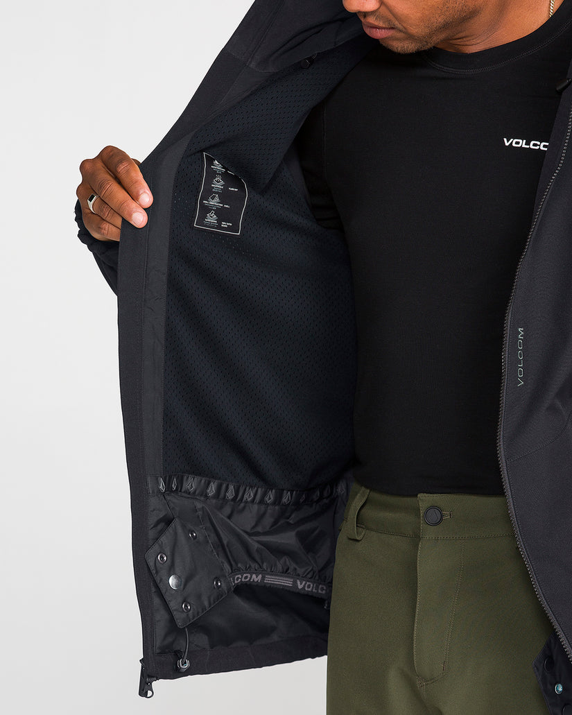 Chaqueta Brighton Full Zip 15K - Black