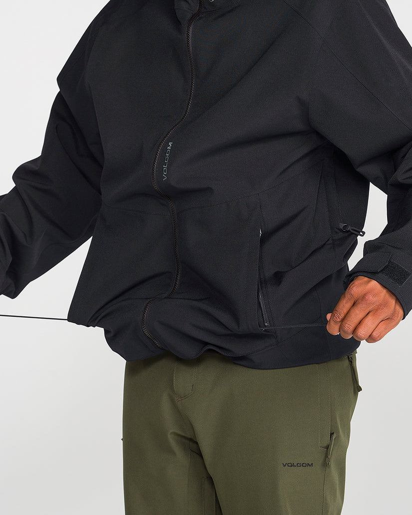 Chaqueta Brighton Full Zip 15K - Black