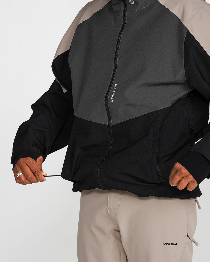 Chaqueta Brighton Full Zip 15K - Dark Grey