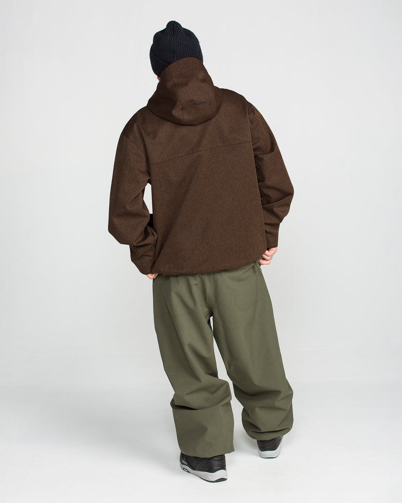 Chaqueta Top Stitch 10K - Brown Denim