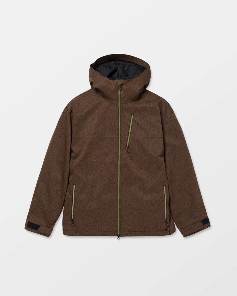 Chaqueta Top Stitch 10K - Brown Denim