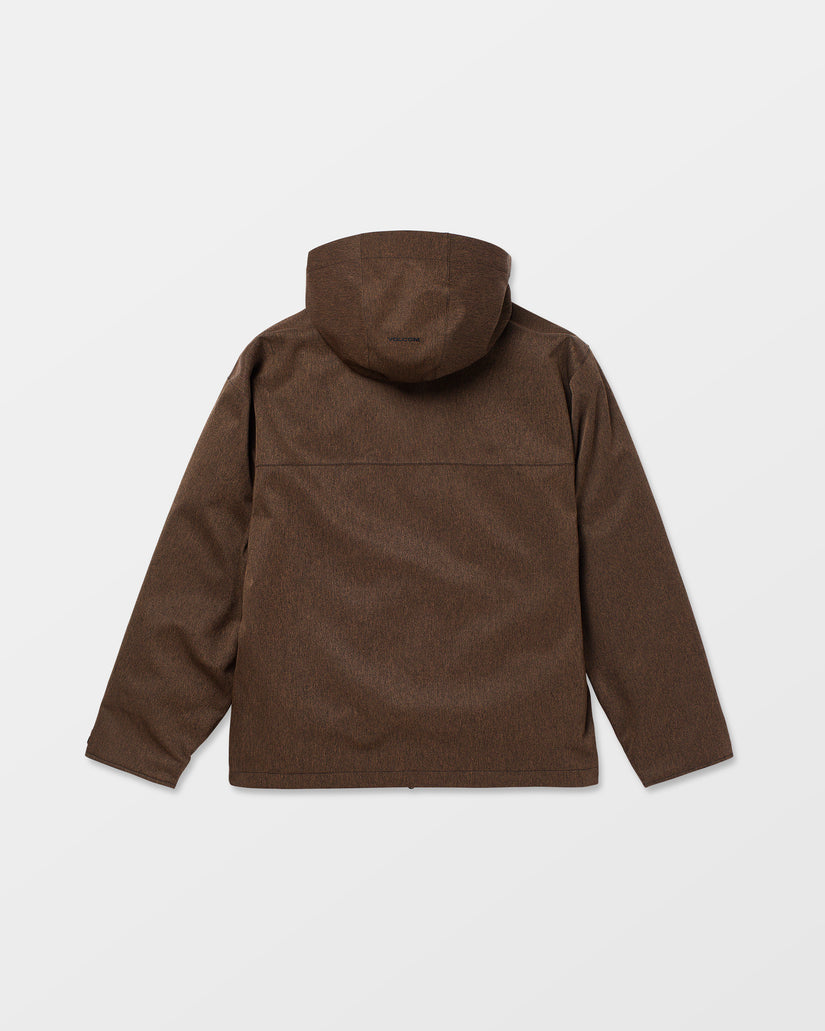 Chaqueta Top Stitch 10K - Brown Denim