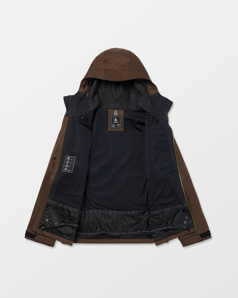 Chaqueta Top Stitch 10K - Brown Denim