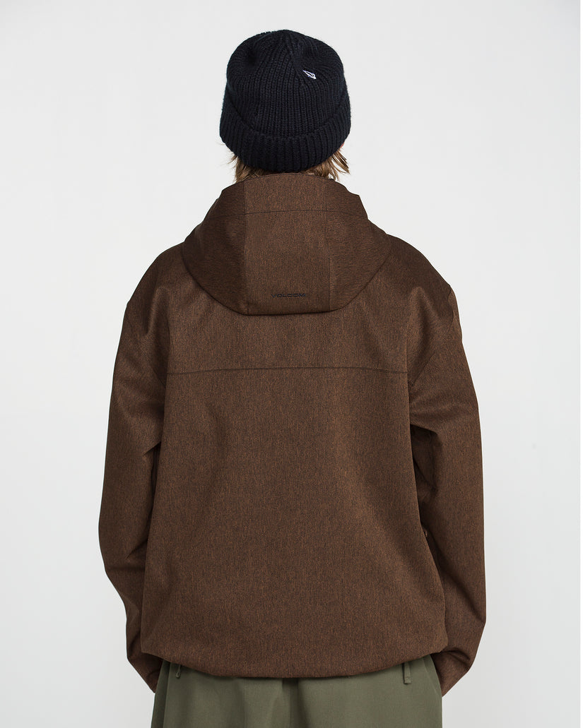 Chaqueta Top Stitch 10K - Brown Denim