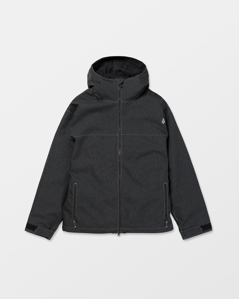 Chaqueta Top Stitch 10K - Black Denim