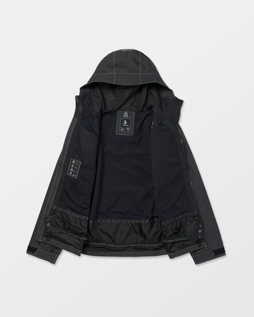 Chaqueta Top Stitch 10K - Black Denim