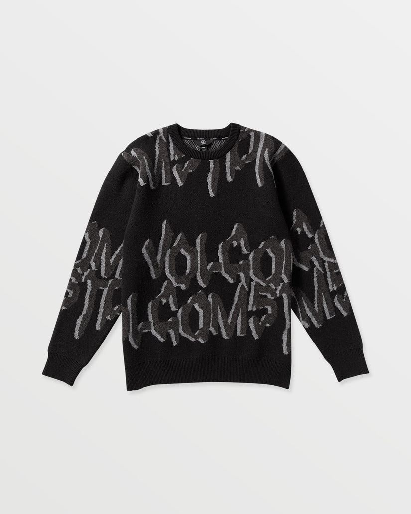 Jersey Stone Jacquard - Black