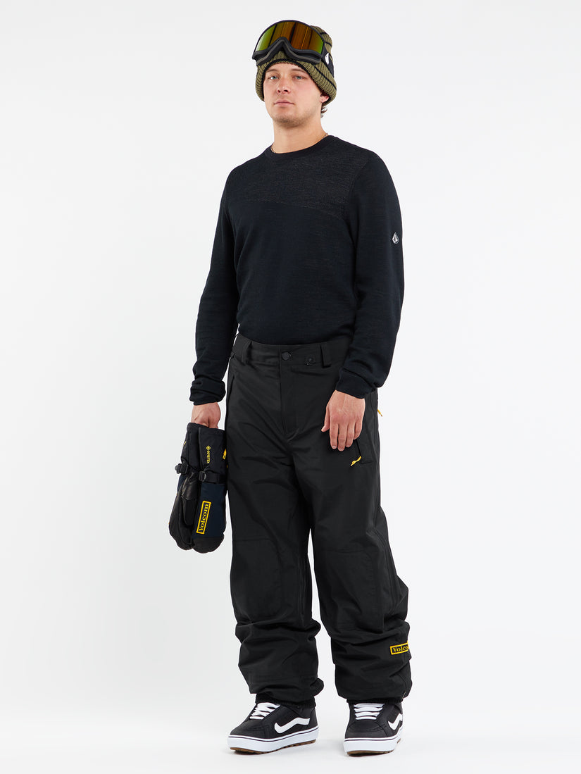 Pantalón de Gore-Tex Longo - BLACK