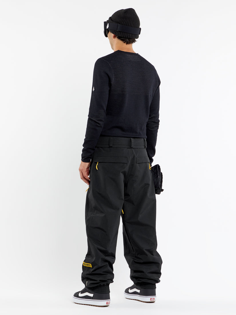 Pantalón de Gore-Tex Longo - BLACK