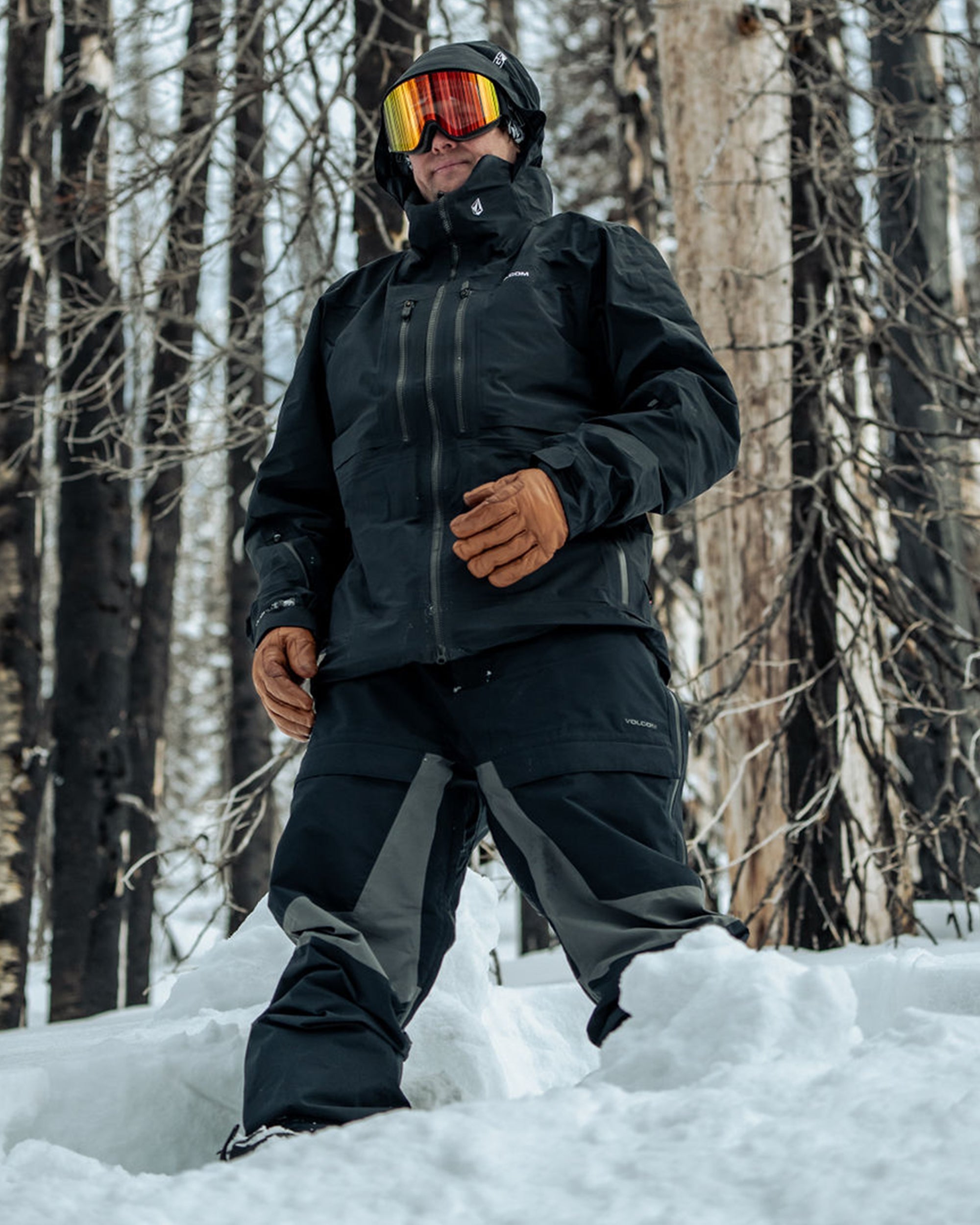 Pantalón Rnge Stretch Gore-Tex - Black - Hombre - Volcom España