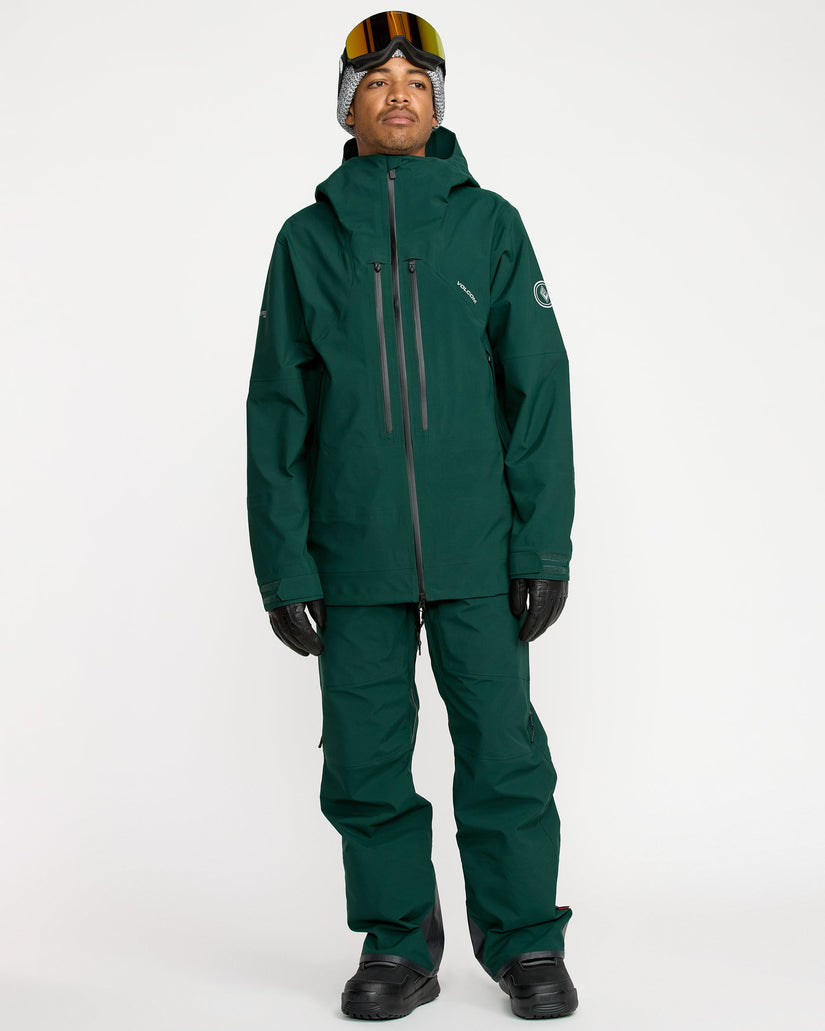 Pantalón de nieve Guide Gore-Tex Pro Shell - Black Green