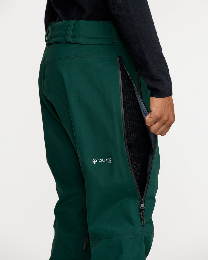 Pantalón de nieve Guide Gore-Tex Pro Shell - Black Green