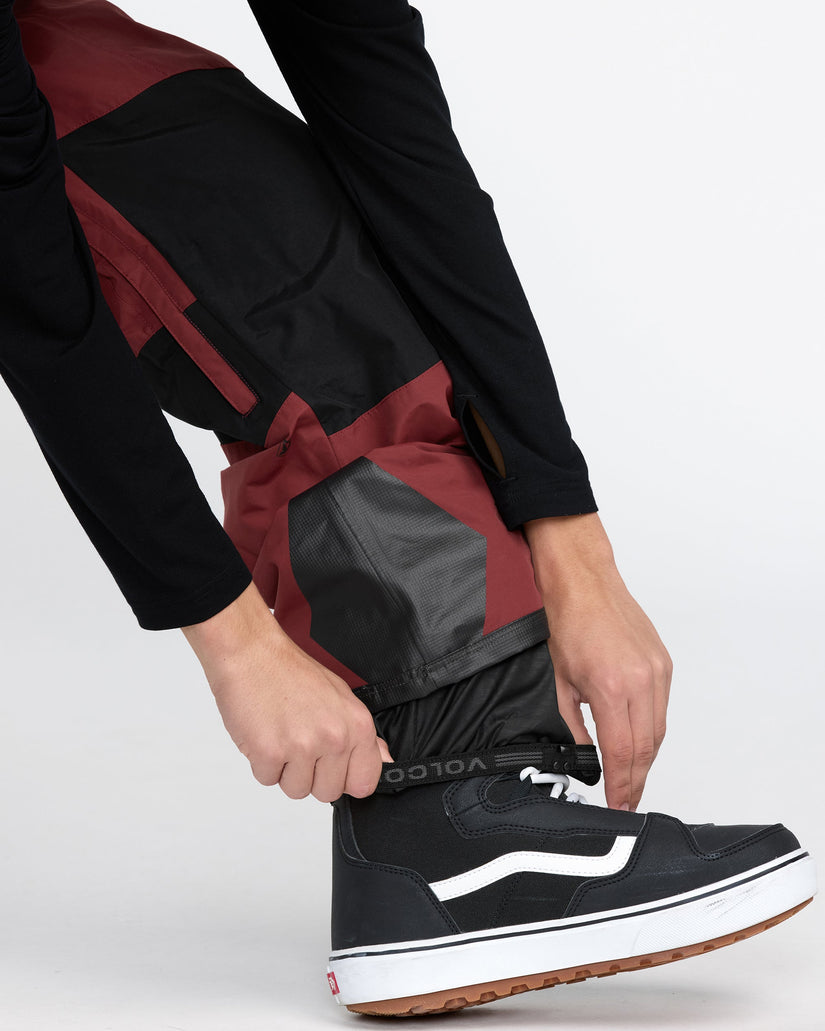 Peto de nieve Rain Gore-Tex - Burnt Red