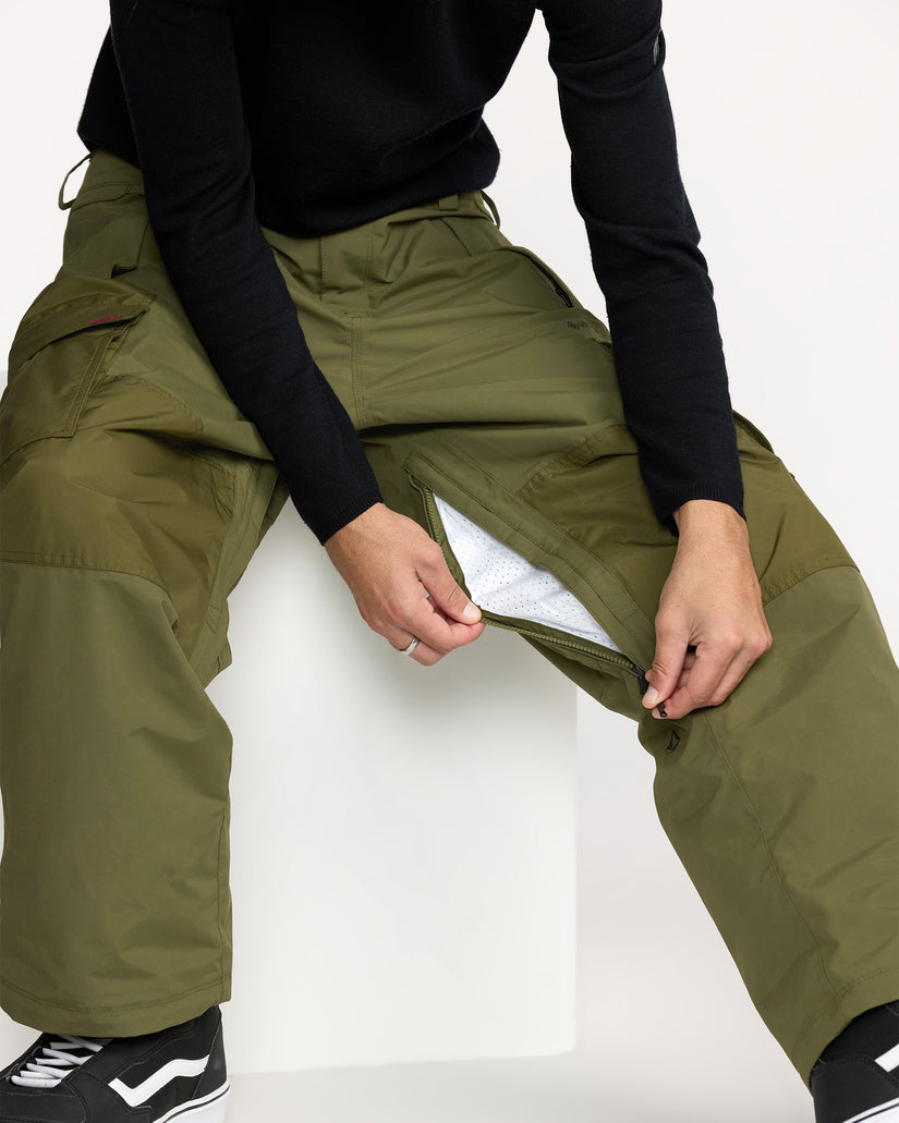 Pantalón de nieve Longo Gore-Tex - Dark Olive