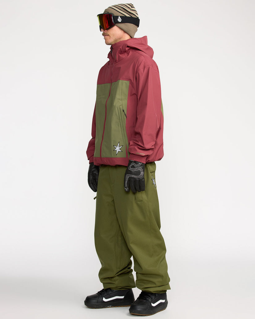 Pantalón de nieve Arthur 20K - Dark Olive