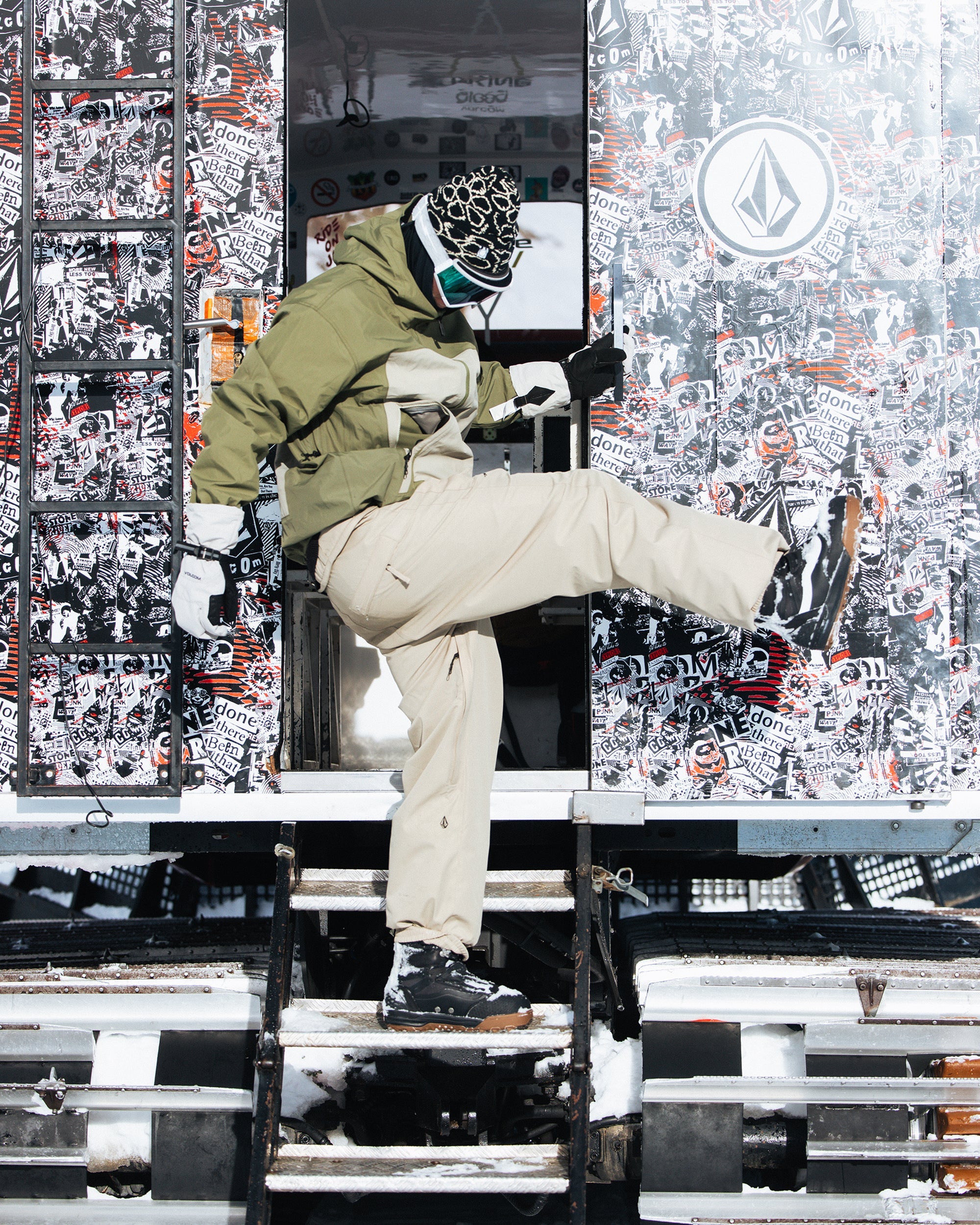 Pantalón de nieve Arthur 20K - Moss Green - Hombre - Volcom España