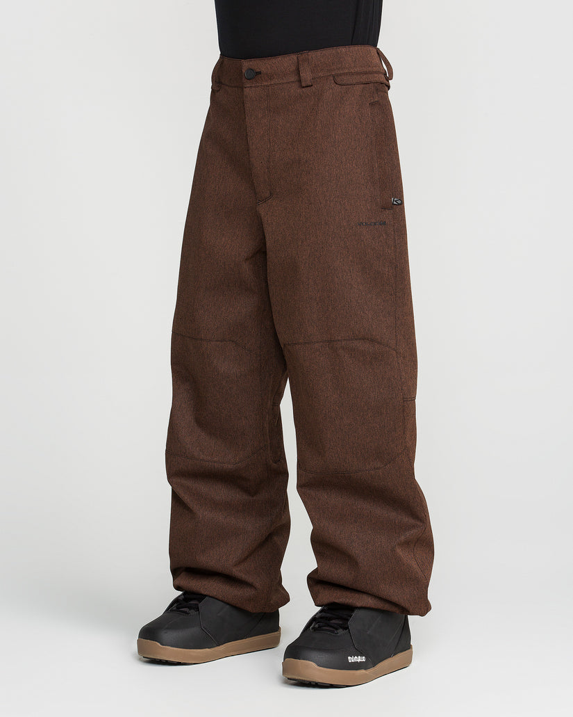 Pantalón Snow Billow 10K - Brown Denim