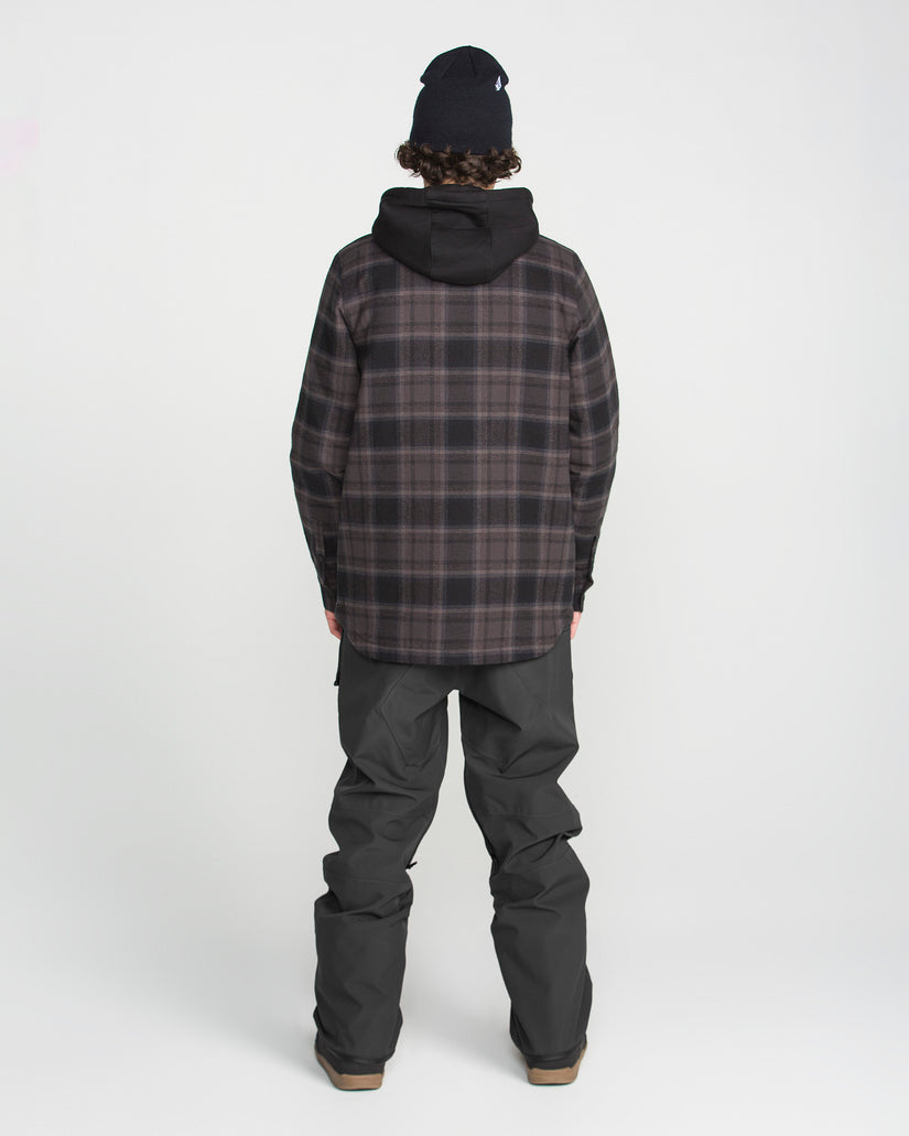 Chaqueta Enson Insulated Riding Flannel - Black
