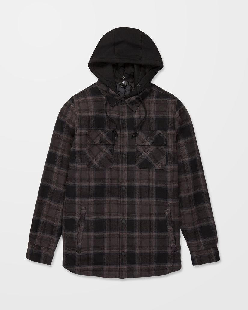 Chaqueta Enson Insulated Riding Flannel - Black