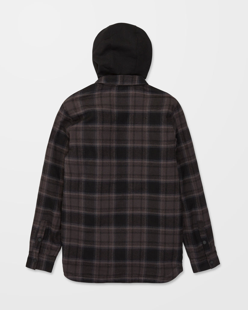 Chaqueta Enson Insulated Riding Flannel - Black