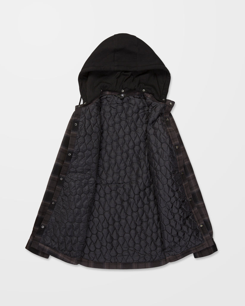 Chaqueta Enson Insulated Riding Flannel - Black