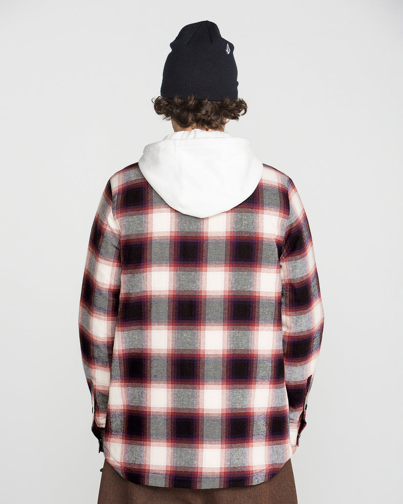 Chaqueta Enson Insulated Riding Flannel - Blue