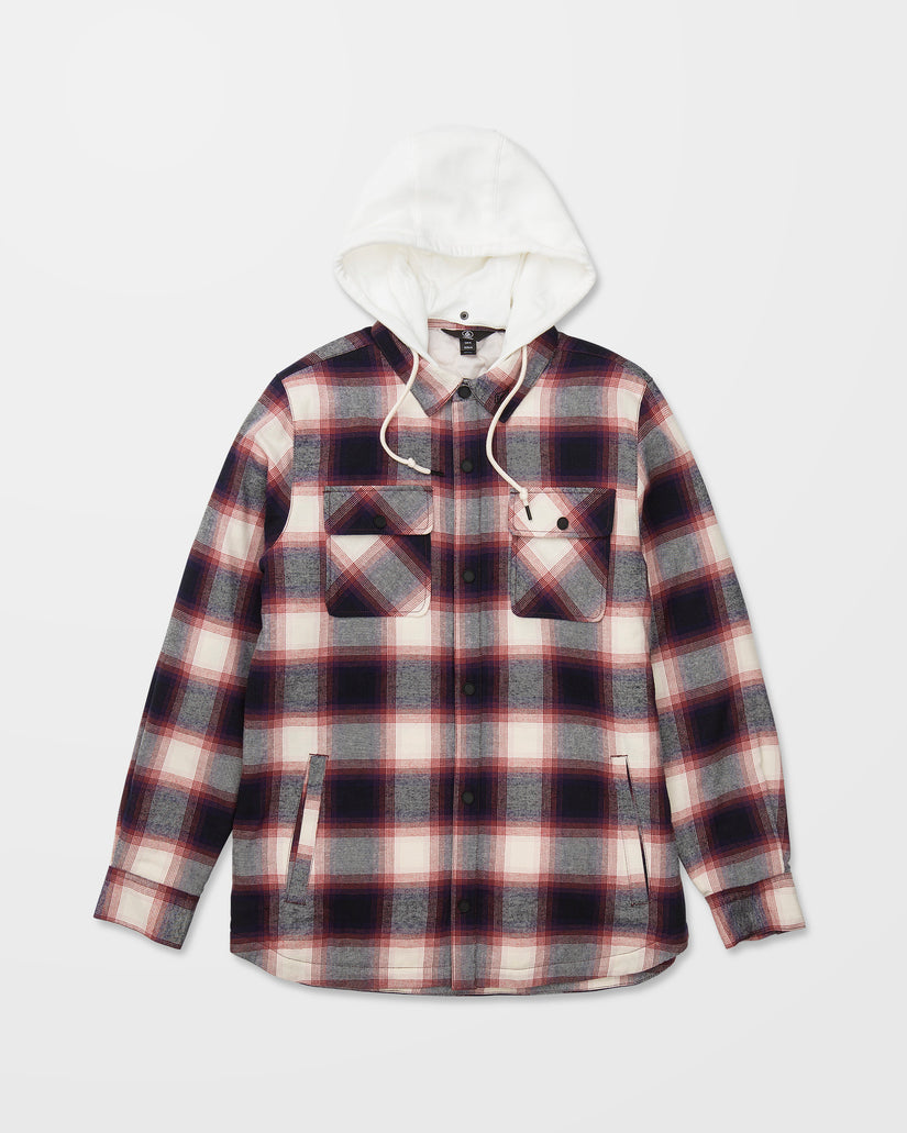 Chaqueta Enson Insulated Riding Flannel - Blue