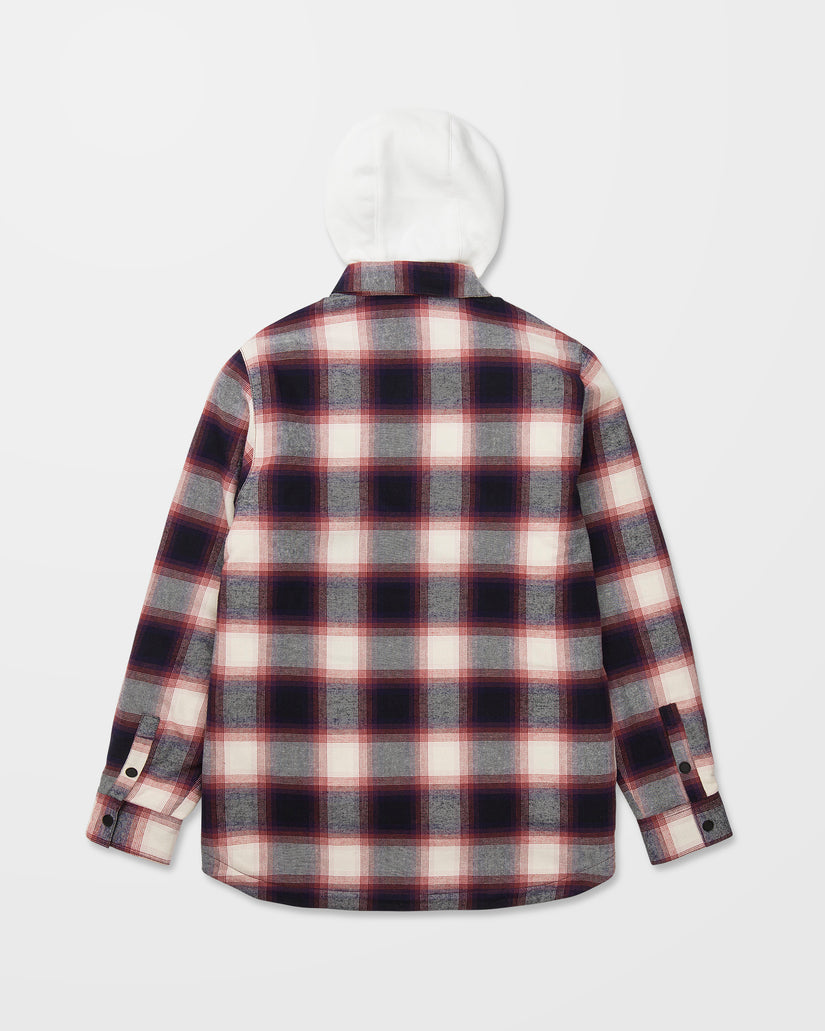 Chaqueta Enson Insulated Riding Flannel - Blue