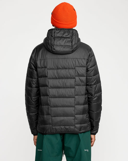 Chaqueta con capucha Puff Puff - Black