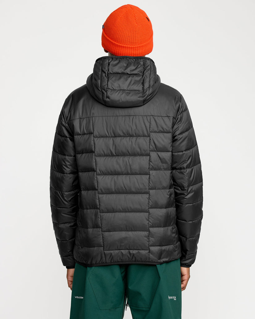 Chaqueta con capucha Puff Puff - Black