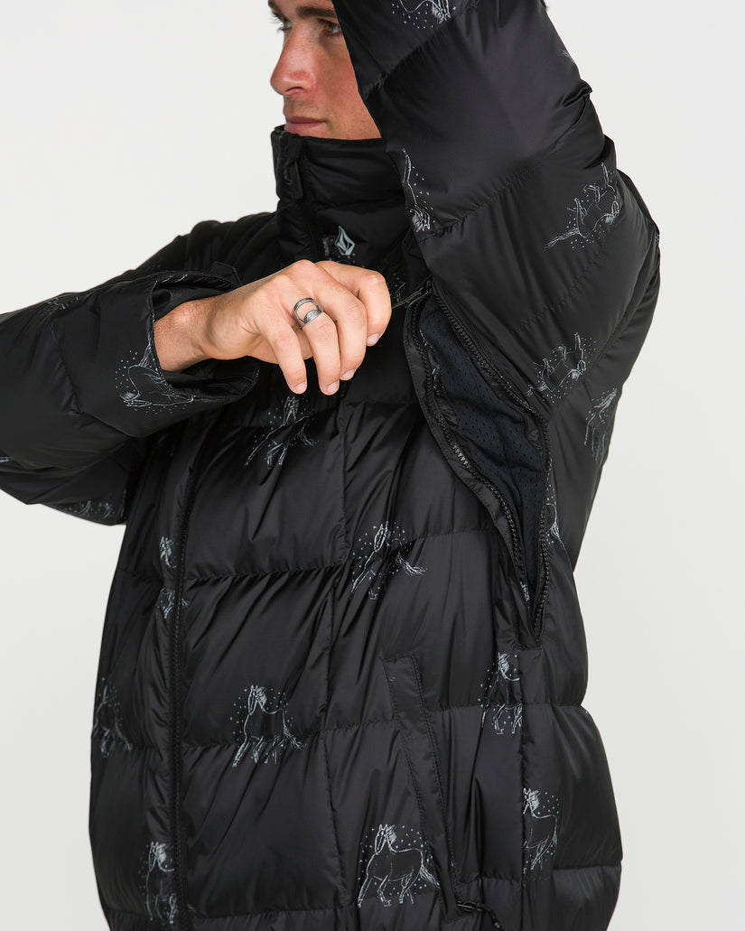 Chaqueta alcochada Arthur 10K - Black