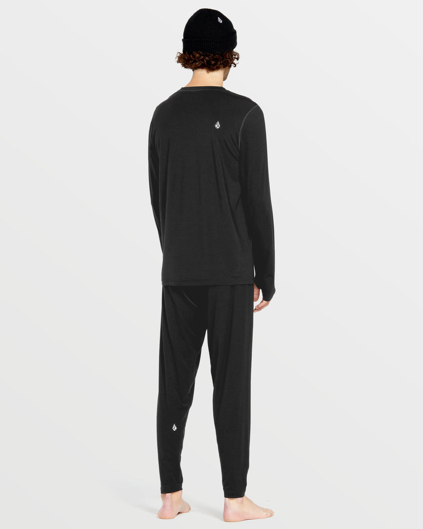 Camiseta primera capa M Merino Blend - Black