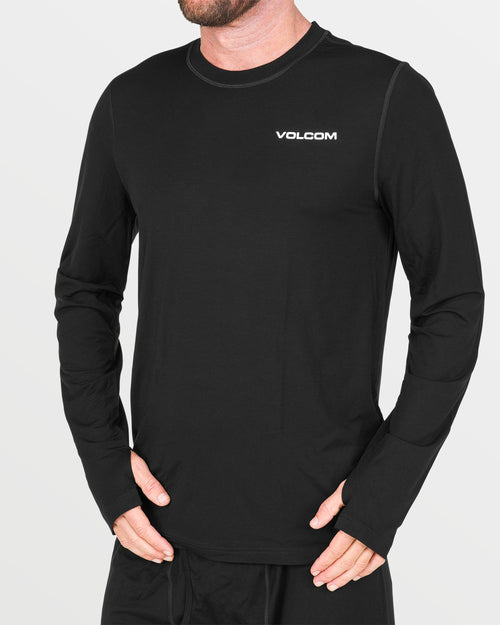 Camiseta primera capa M Merino Blend - Black