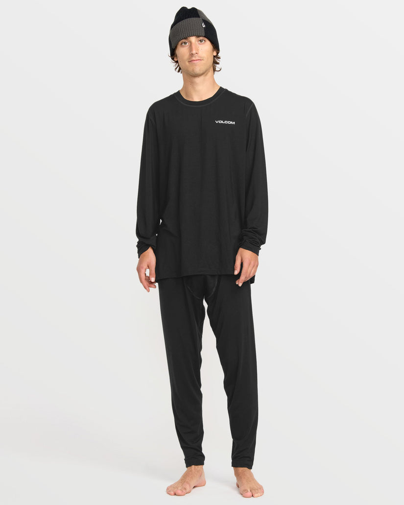 Camiseta primera capa M Merino Blend - Black