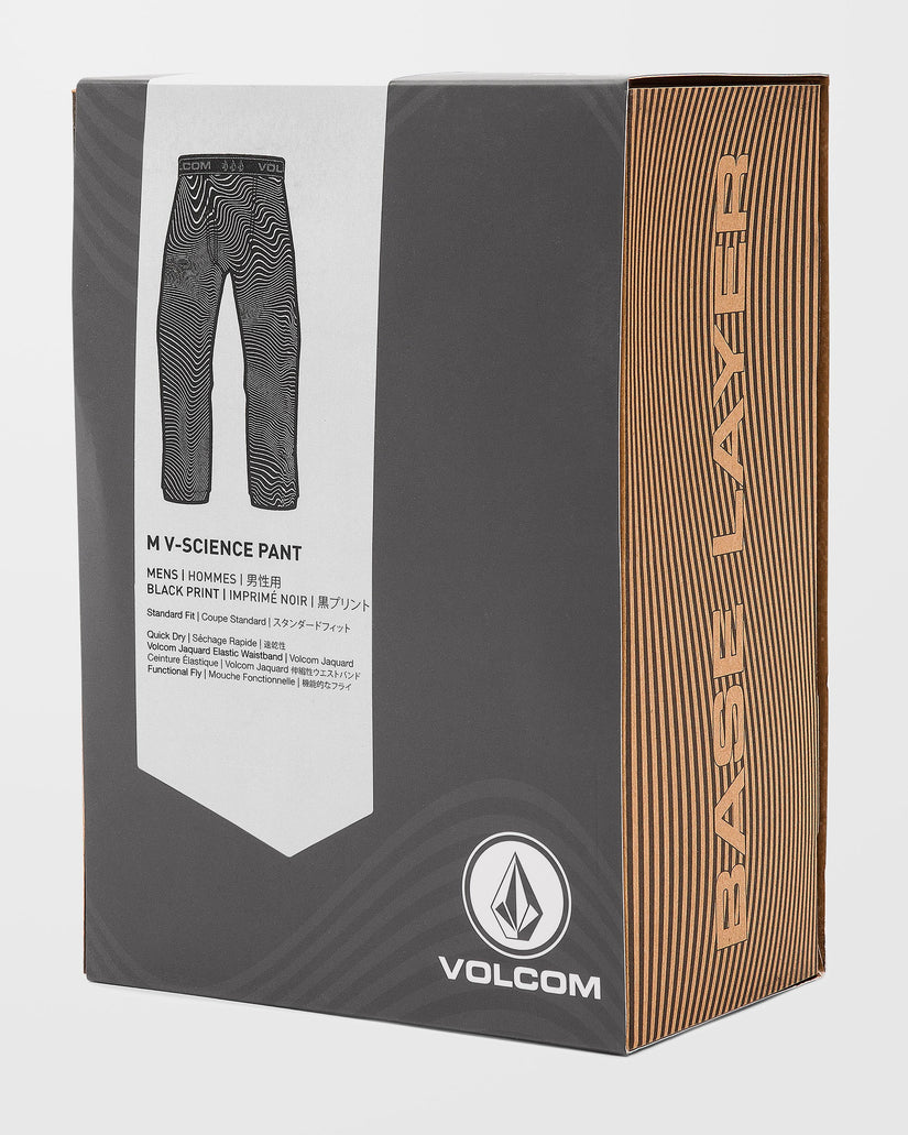 Pantalón primera capa M V-Science - Black Print