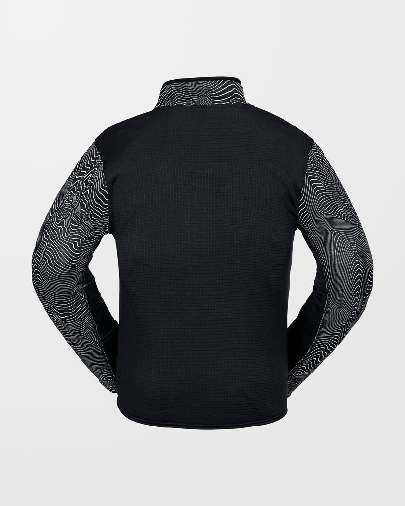 Sudadera capa intermedia de felpa Gridlock - Black Print