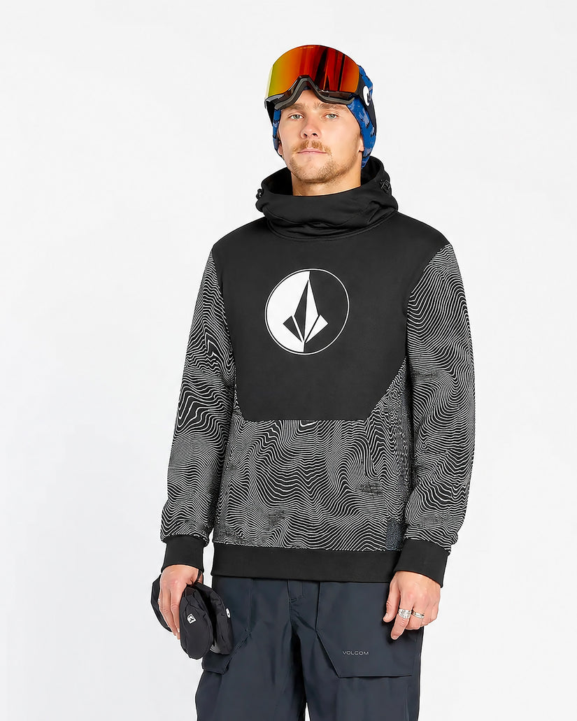 Sudadera con capucha Hydro Riding - Black Print