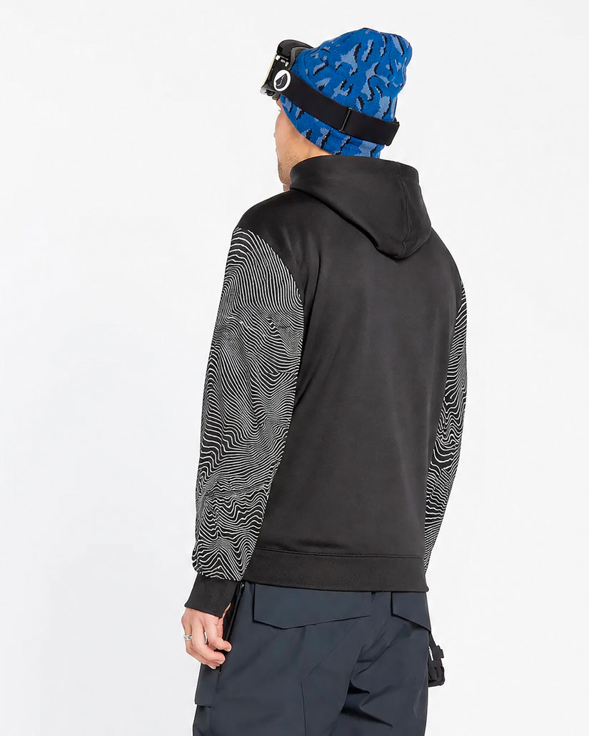 Sudadera con capucha Hydro Riding - Black Print