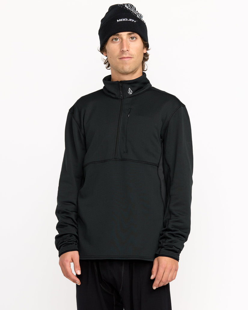 Sudadera de cuello alto Gridlock - Black