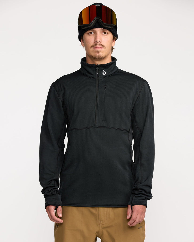 Sudadera de cuello alto Gridlock - Black