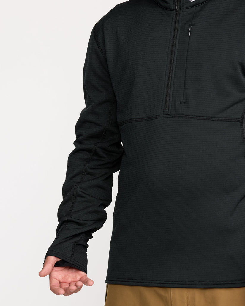 Sudadera de cuello alto Gridlock - Black