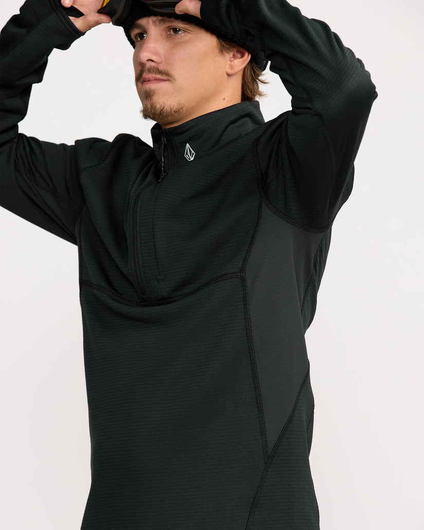 Sudadera de cuello alto Gridlock - Black