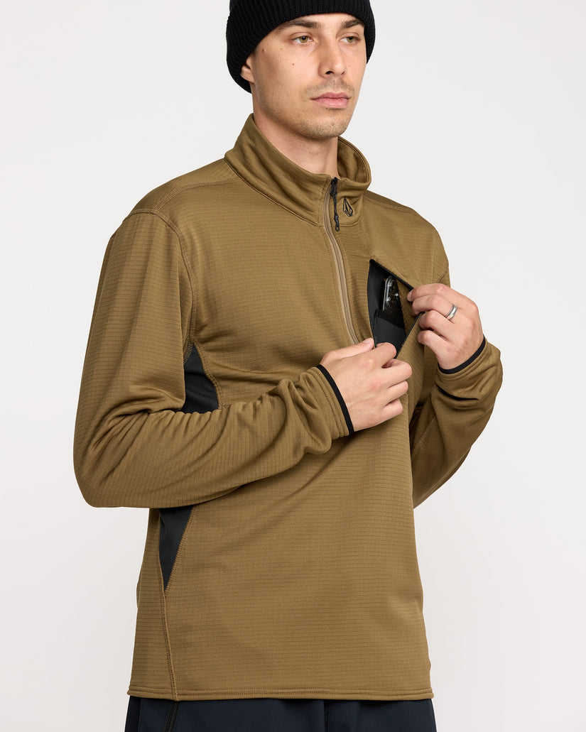 Sudadera de cuello alto Gridlock - Bronze